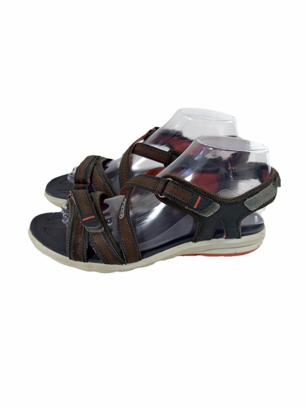 Ecco Sandal Size EU 37 US 6-6 Olive Green Sport Sandals